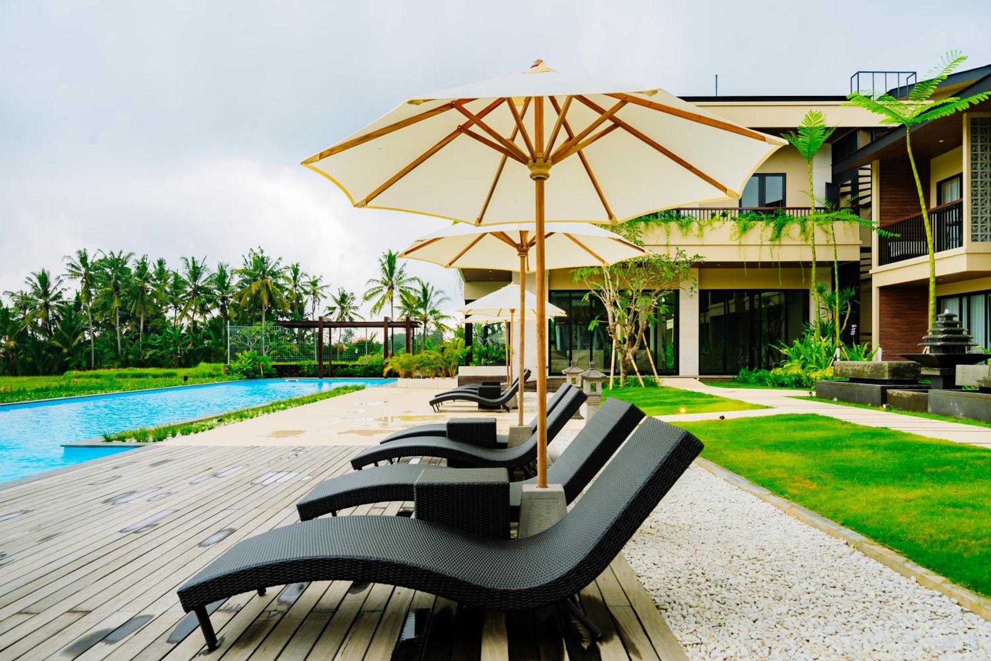 Big Dragon Villas Ubud Exterior photo